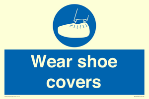Wear shoe covers